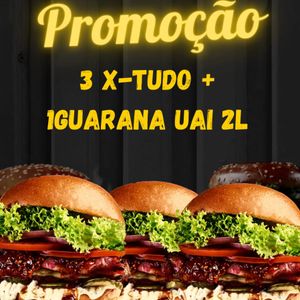 imagem do produto 03 - X-Tudo gourmet+ Guaraná UAI 2L