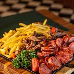 imagem do produto porcao mista  carne 500g aimpim 500g banana500