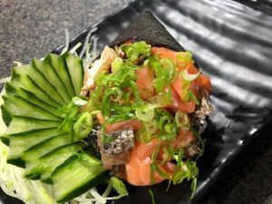 imagem do produto Temaki misto salmão e skin