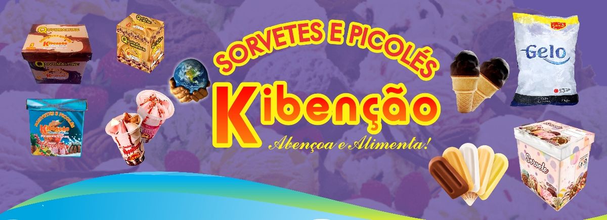 Sorveteria kibenção  logo