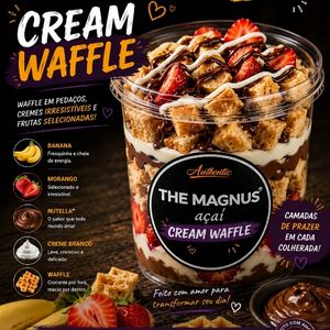 imagem do produto CREAM WAFFLER ( 500 ml )
