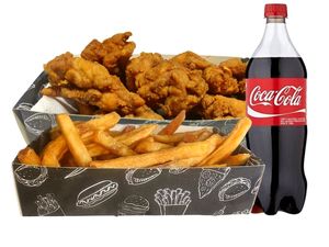 imagem do produto Frango Crocante M + Batata M + Coca 1l