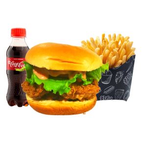 imagem do produto Combo Lanche + Batata 100g + Coca 220ml