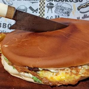 imagem do produto Baita xis de bacon 25cm prensado