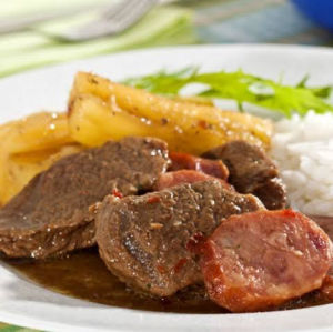 imagem do produto Macaxeira, Calabresa e Carne Guisada