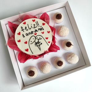 imagem do produto Bentô cake chamego com 7 doces 