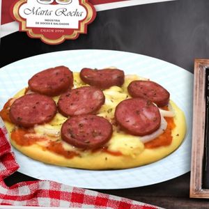 imagem do produto Mini pizza de calabresa 