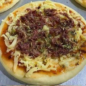 imagem do produto Mini pizza de carne de sol 