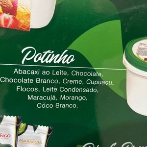 imagem do produto Potinho sorvete 250 mls  sabores: flocos, chocolate, cupuaçu , morango