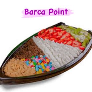 imagem do produto Barca Point 1kg de Açaí, 2 opções de Frutas, e 6 Acompanhamentos de sua escolha.
