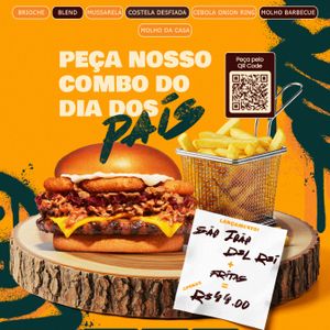 imagem do produto Combo Burguer São João Del Rei + Fritas