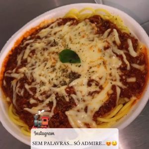 imagem do produto Trem bão é Macarrão a Bolonhesa