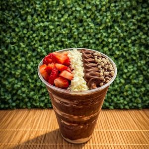 imagem do produto Supra - creme avelã - chocoball - leite em pó - leite condensado - Morango 