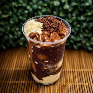 imagem do produto Ovomaltine 2 copos 500ml - Açaí - leite em pó - leite condensado - creme de avelã - ovomaltine  