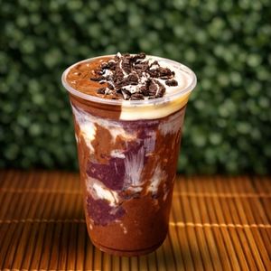 imagem do produto Nutella e Oreo 2 copos 500ml - Leite em pó + Oreo + Nutella + creme ninho 