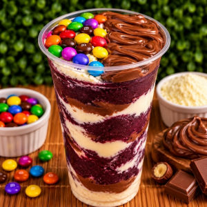 imagem do produto Chocolatudo - Açaí - Nutella - leite em pó - leite condensado - confete