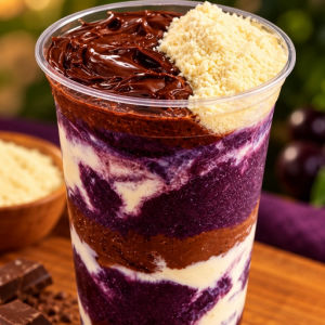 imagem do produto Ninho barry •Açaí •Creme de Ovomaltine •Leite em pó •Leite condensado