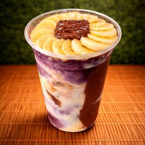 imagem do produto Banana & Nutella - Açaí + banana + Nutella + leite em pó + leite condensado
