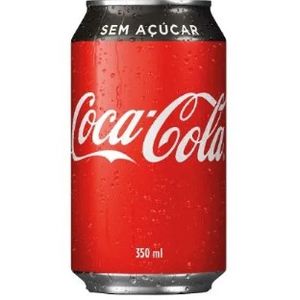 imagem do produto Coca lata s/ açúcar 350ml