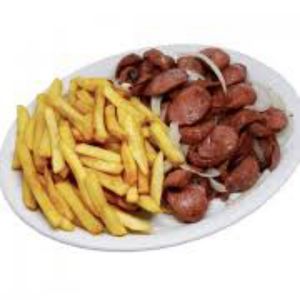 imagem do produto Calabresa com fritas M