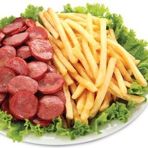 imagem do produto batata frita com calabresa