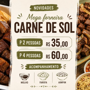 imagem do produto CARNE SOL P/4 PESSOAS
