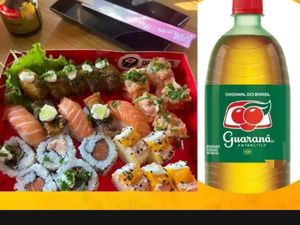 imagem do produto Sushi 25 peças com Guaraná 600ml