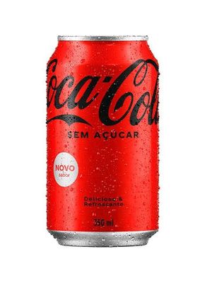 imagem do produto Coca cola lata Zero açucar 350ml