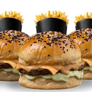 imagem do produto Combo - 3 Mr. Simplão + Fritas