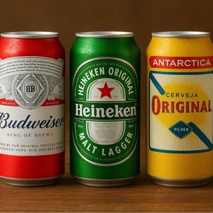 imagem do produto Cervejas II (, Budweiser, Heineken, Original, Duplo malte e corona - todas Latas  269 ml.)