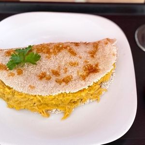 imagem do produto Tapioca cremosa de carne com crosta de queijo 