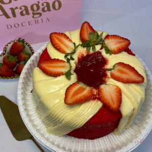 imagem do produto Bolo vulcão Redvelvet