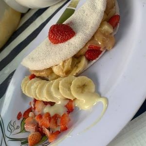 imagem do produto **Morango, Banana e Leite Condensado 