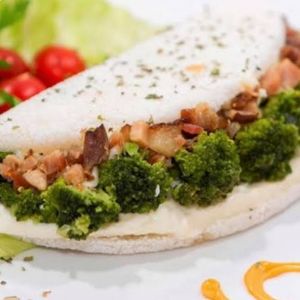 imagem do produto **Bacon, Brócolis e Catupiry 