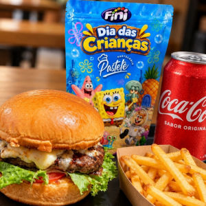 imagem do produto Combo Hambúrguer Bob Esponja 