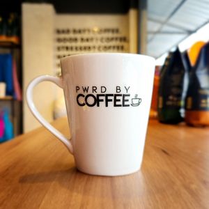 imagem do produto CANECA BRANCA PWRD BY COFFEE 