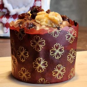 imagem do produto ENCOMENDA MINI CHOCOTONE COM NOZES SEM AÇÚCAR, SEM LACTOSE E SEM GLÚTEN 170G