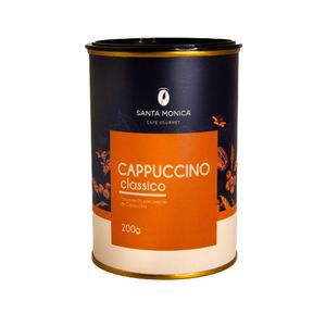 imagem do produto LATA 200g CAPPUCCINO GOURMET SANTA MÔNICA 