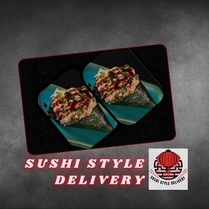 imagem do produto Temaki em dobro Salmão Grelhado 