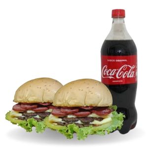 imagem do produto 2 Artesanal calabresa + coca cola 1Litro