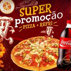 imagem do produto Compre 1 pizza grande + 1 Coca cola de 1L + frete grátis por apenas 49,99