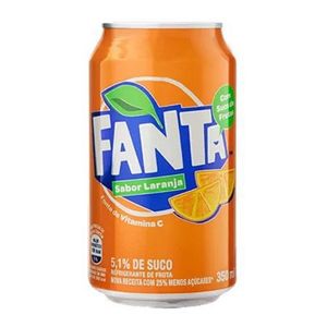 imagem do produto Fanta laranja lata 350ml