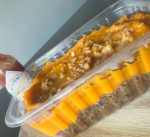 imagem do produto Escondidinho de Abóbora com Gengibre e Carne Desfiada