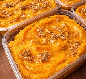 imagem do produto Escondidinho de Abóbora com Gengibre e Carne Desfiada