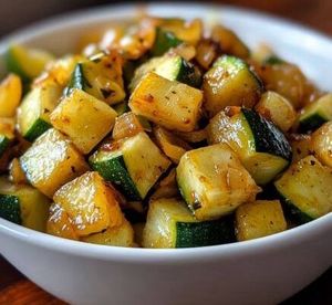 imagem do produto Abobrinha refogada e salteada no alho