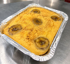 imagem do produto Torta de Banana sem glúten e zero açúcar 300g
