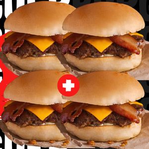 imagem do produto Combo 4 Smash Bacon
