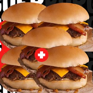 imagem do produto Combo 5 Smash Bacon