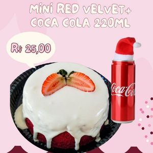 imagem do produto Mini Red Relvet + Coca-Cola 220ml 