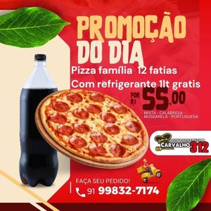 imagem do categoria PROMOÇÃO DO DIA PIZZA FAMÍLIA + REFRI 1LT